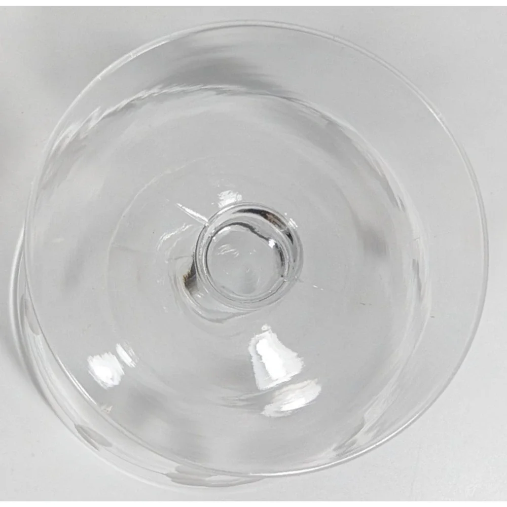 Unmarked vintage clear